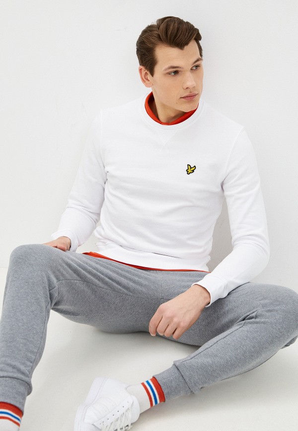 

Свитшот Lyle & Scott, Белый, Crew Neck Sweatshirt