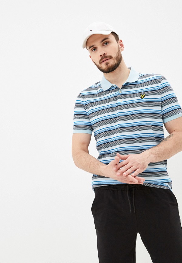 

Поло Lyle & Scott, Разноцветный, Stripe Polo Shirt