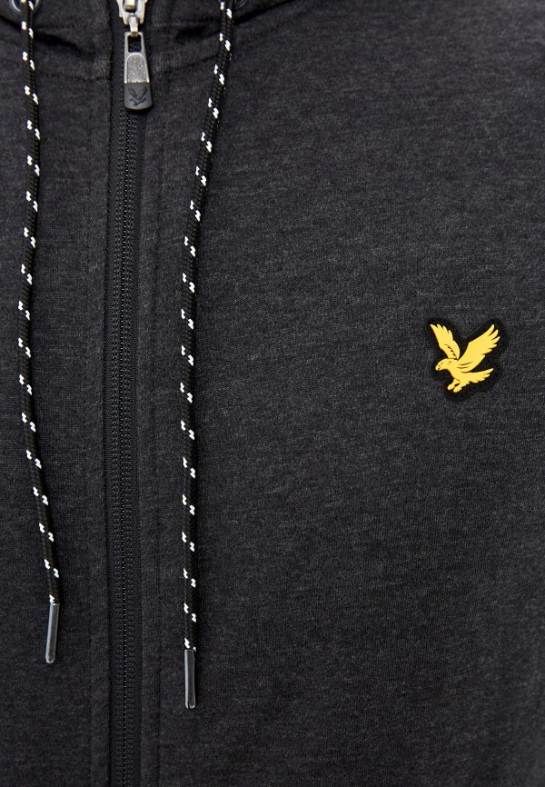 Толстовка Lyle & Scott цвет черный  Фото 4