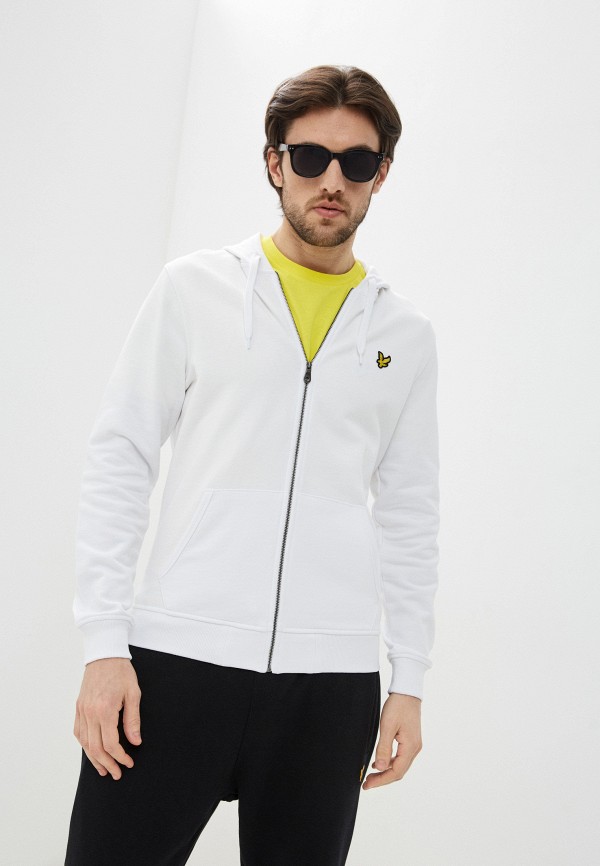

Толстовка Lyle & Scott, Белый, Zip Through Hoodie