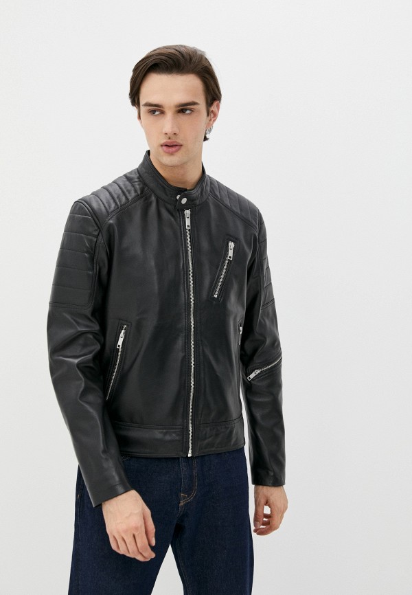 фото Куртка кожаная urban fashion for men