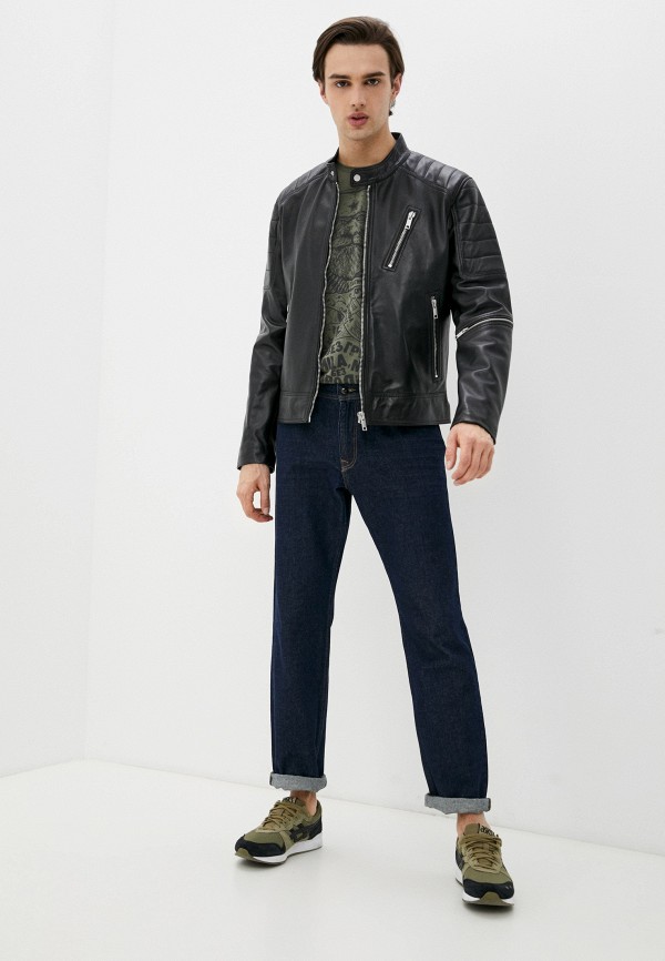 фото Куртка кожаная urban fashion for men