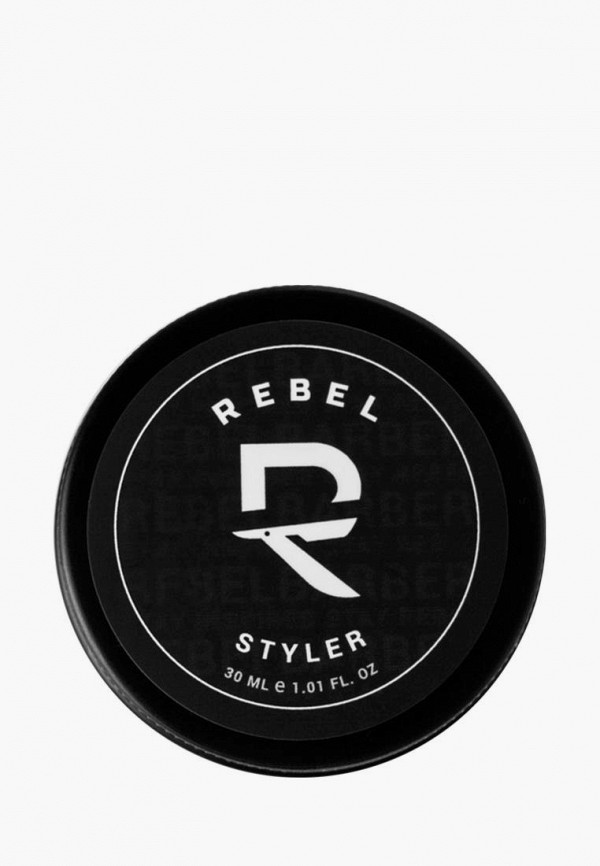 

Воск для укладки Rebel, Черный, Цемент для волос REBEL BARBER Styler 30 мл