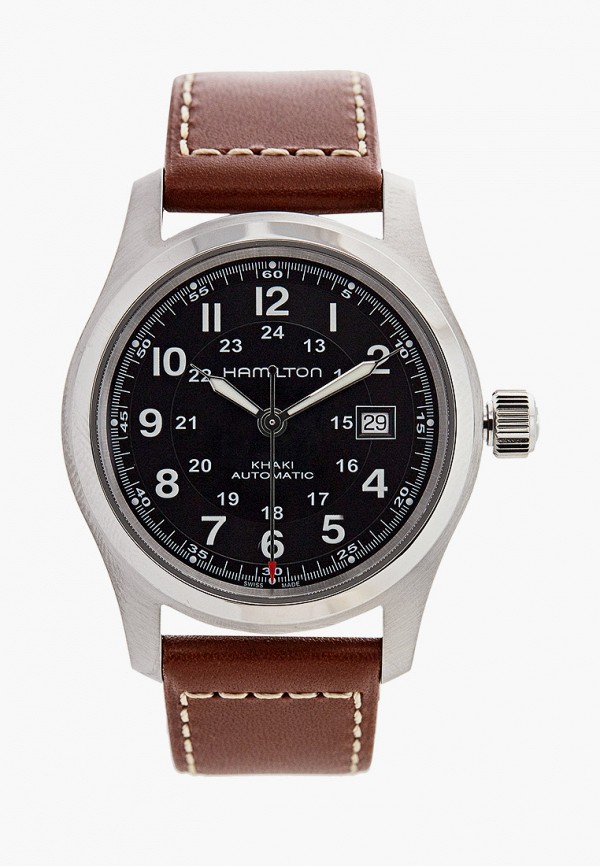 

Часы Hamilton, Коричневый, Khaki Field Auto