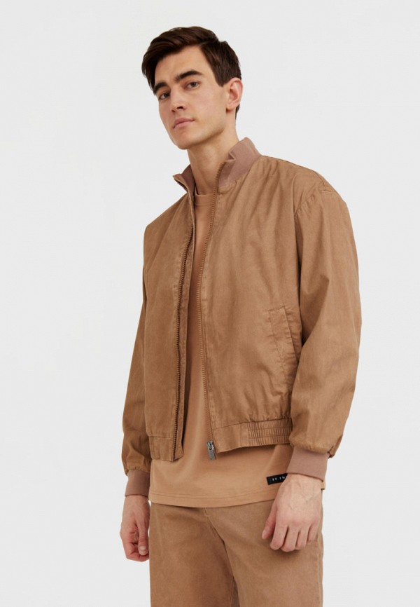 Куртка Finn Flare цвет коричневый  Фото 4