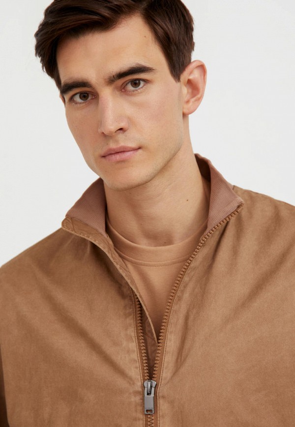 Куртка Finn Flare цвет коричневый  Фото 5