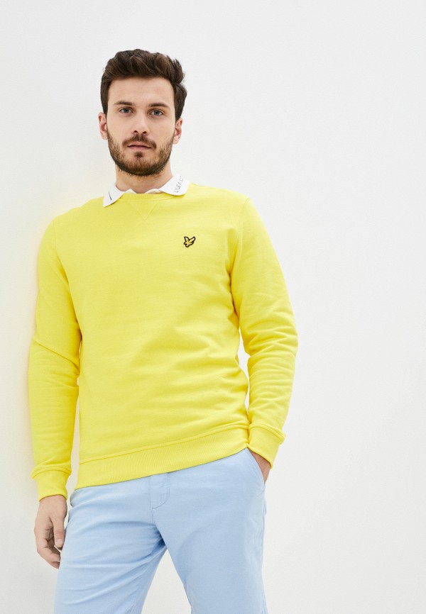 

Свитшот Lyle & Scott, Желтый, Crew Neck Sweatshirt