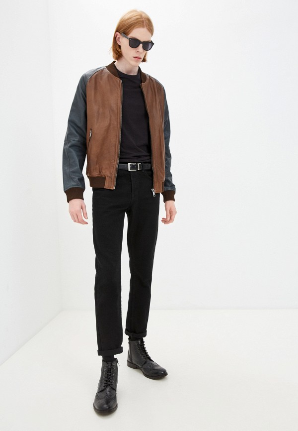 фото Куртка кожаная urban fashion for men