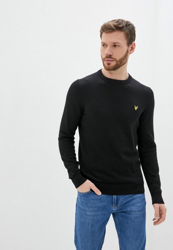 

Джемпер Lyle & Scott, Черный, Cotton Crew Neck Jumper