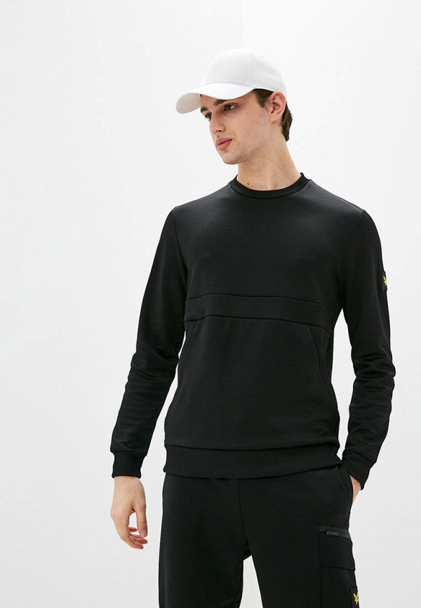 

Свитшот Lyle & Scott, Черный, Zip Pocket Sweatshirt