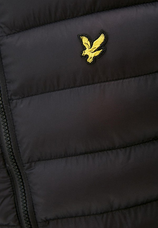 Куртка утепленная Lyle & Scott цвет черный  Фото 4