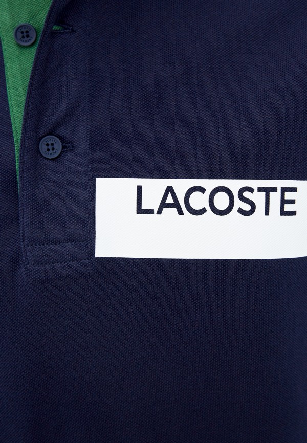 

Поло Lacoste, Синий