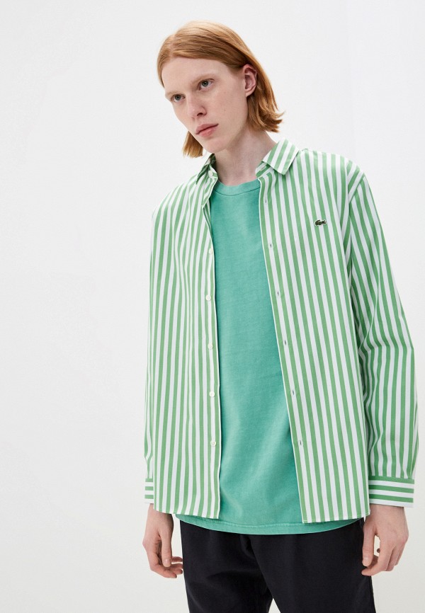 Рубашка Lacoste цвет зеленый 