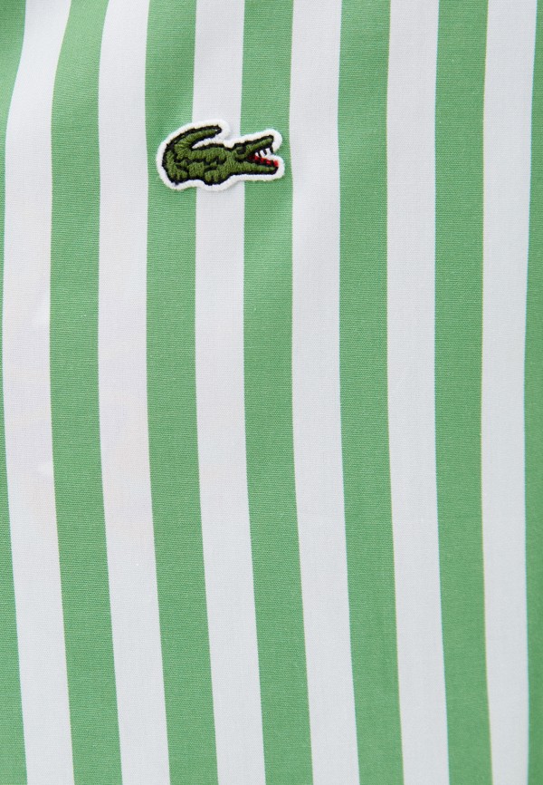 Рубашка Lacoste цвет зеленый  Фото 4