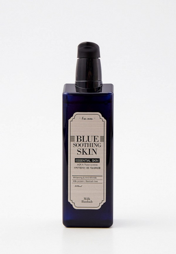 

Тонер для лица Milk Baobab, Прозрачный, BLUE SOOTHING, 200 мл