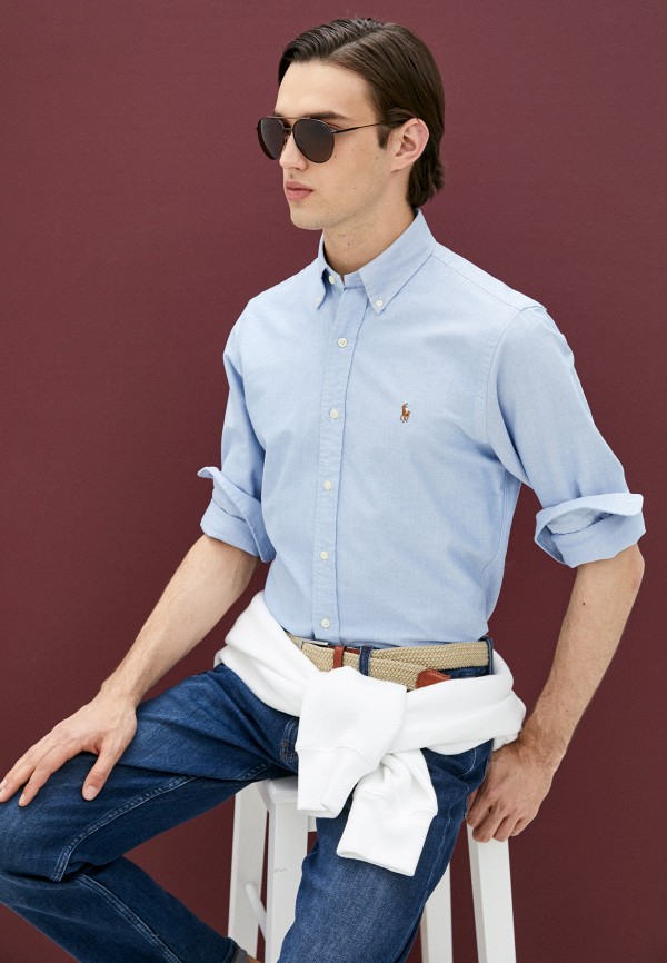 

Рубашка Polo Ralph Lauren, Голубой