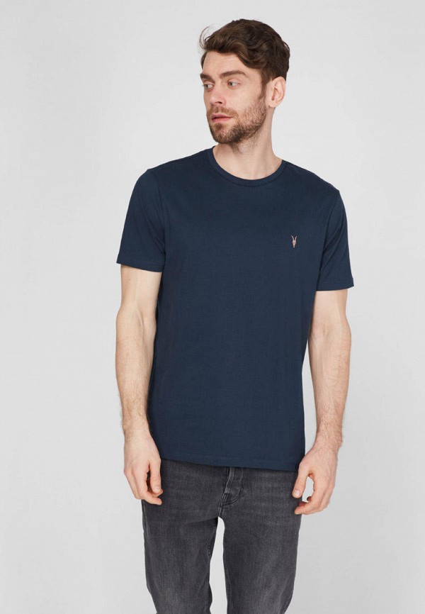 

Футболка AllSaints, Синий, BRACE CONTRAST SS CR