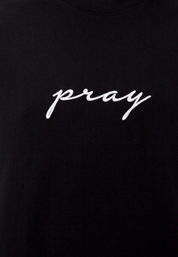

Футболка Mister Tee, Черный, Pray EMB
