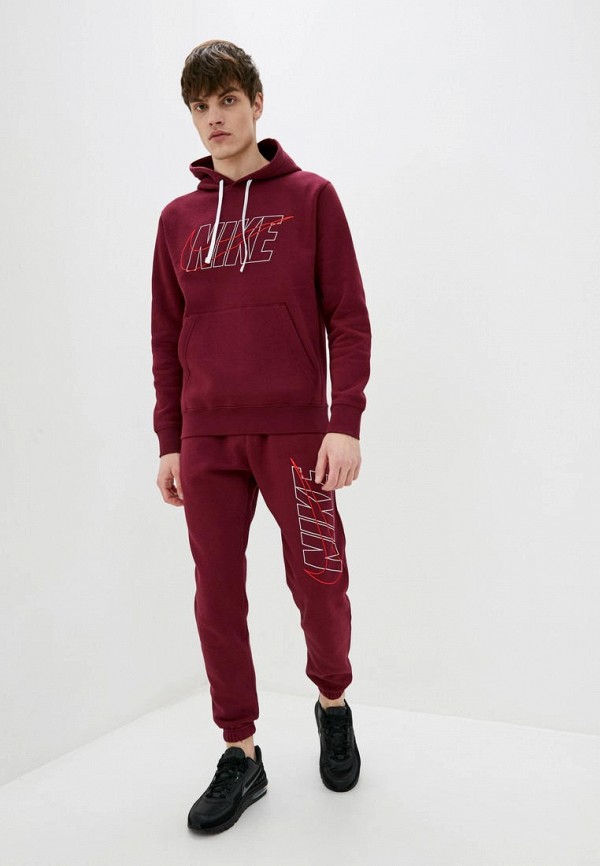 

Костюм спортивный Nike, Бордовый, M NSW CE TRK SUIT HD FLC GX
