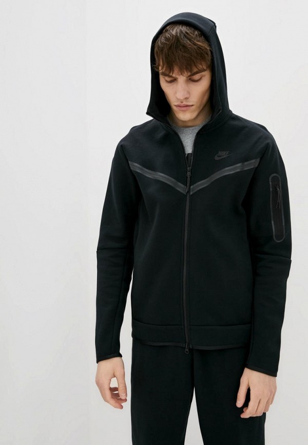 

Толстовка Nike, Черный, M NSW TCH FLC HOODIE FZ WR