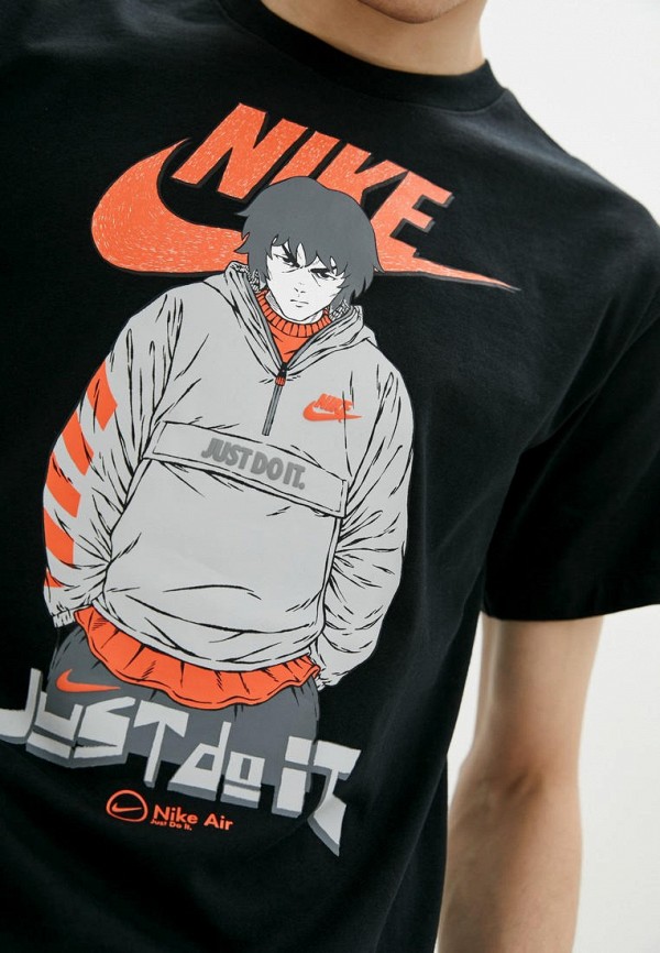 

Футболка Nike, Черный, Nike MP002XM1HJTI