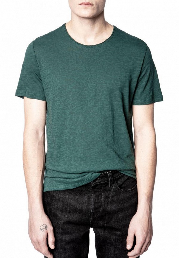 

Футболка Zadig & Voltaire, Бирюзовый, TOBY FLAMM
