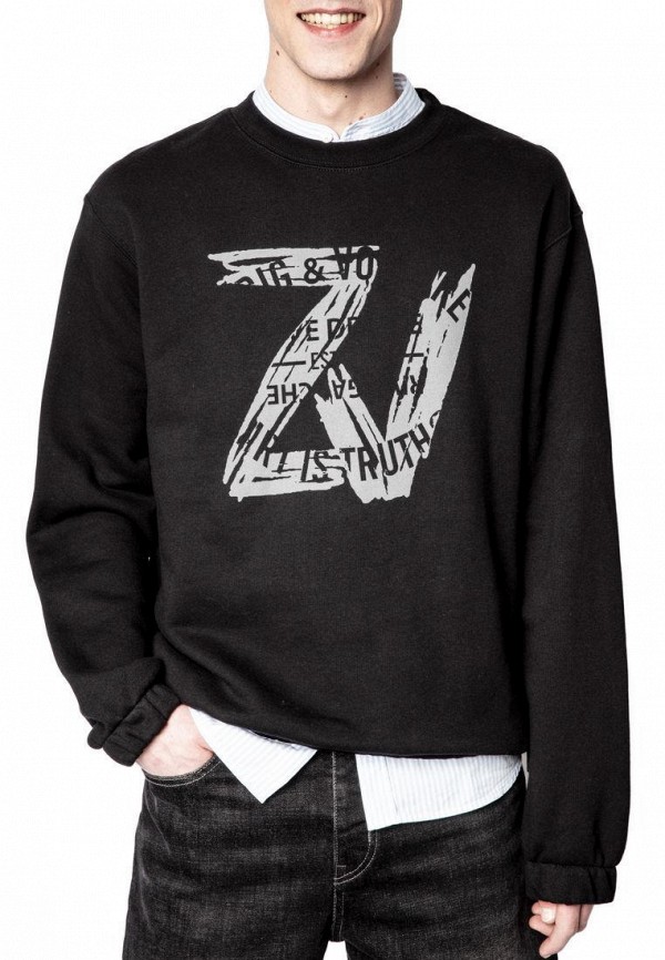 

Свитшот Zadig & Voltaire, Черный, SUNDY NEW