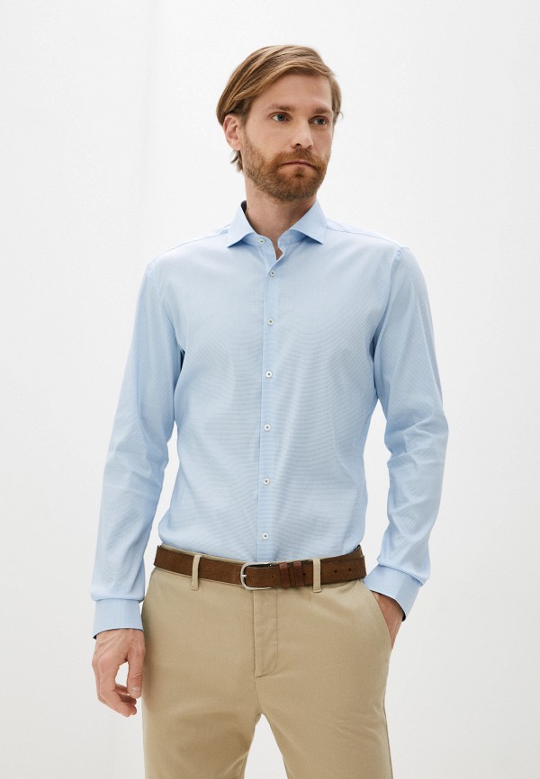 

Рубашка Eterna, Голубой, Super Slim fit