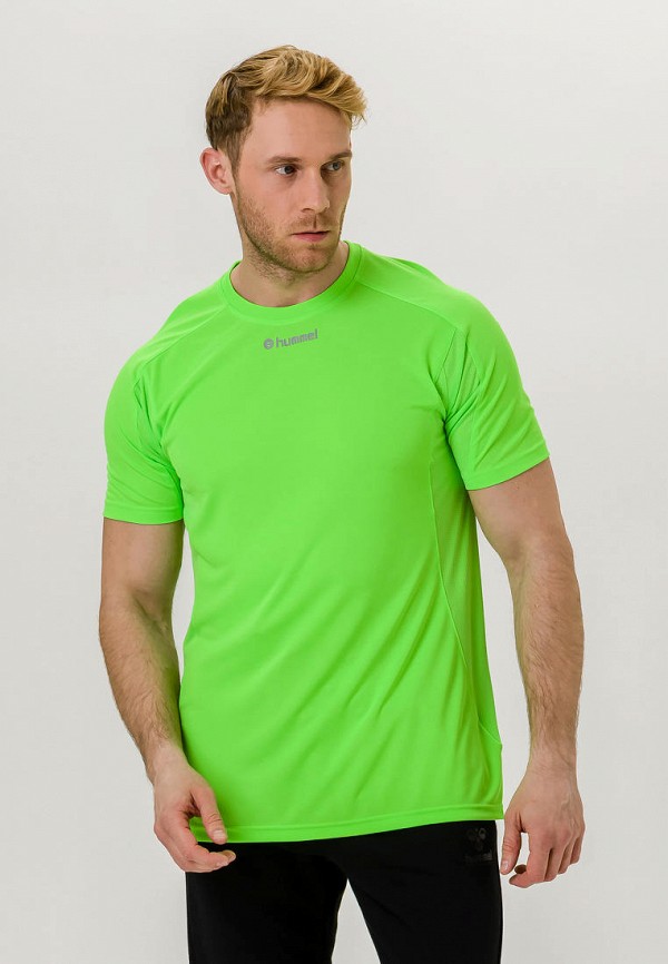 

Футболка Hummel, Зеленый, RUNNER SS TEE