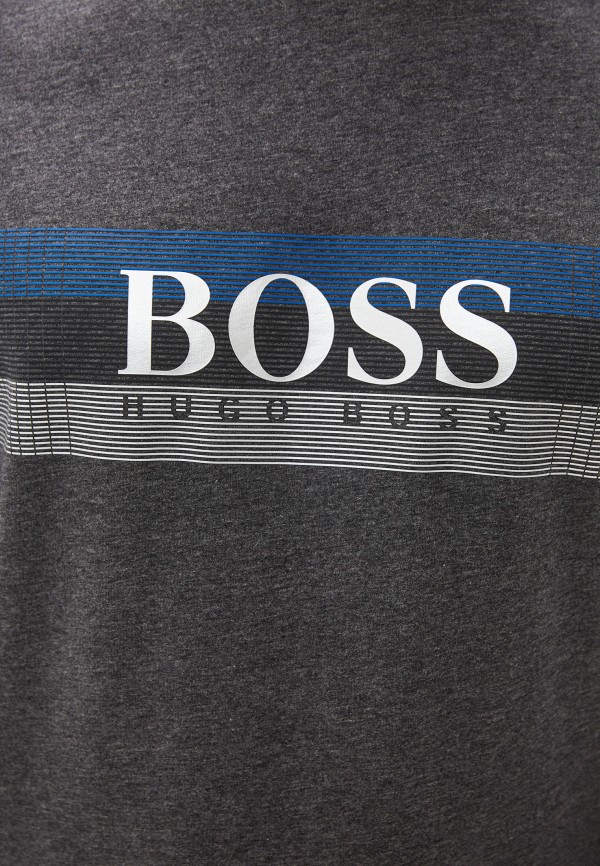 Свитшот Boss цвет серый  Фото 4