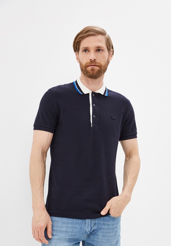 

Поло Lacoste, Синий