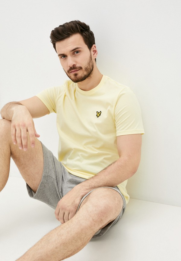 

Футболка Lyle & Scott, Желтый, Plain T-shirt