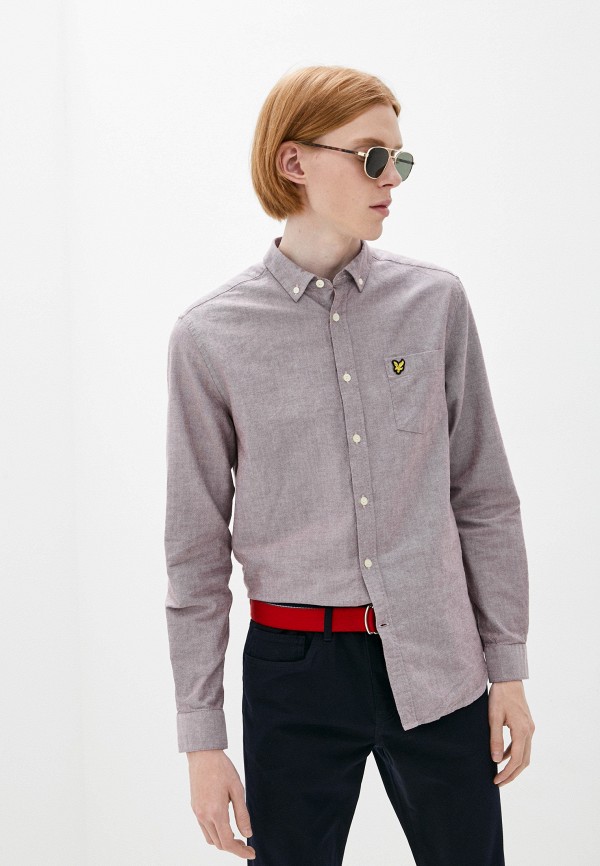 

Рубашка Lyle & Scott, Розовый, Regular Fit Light Weight Oxford Shirt