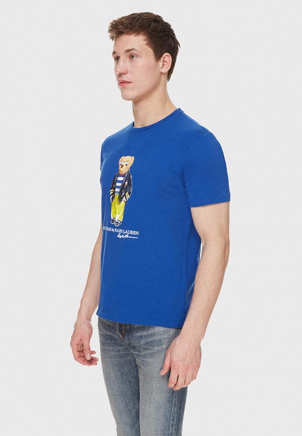 

Футболка Polo Ralph Lauren, Синий, Polo Ralph Lauren MP002XM1HL54