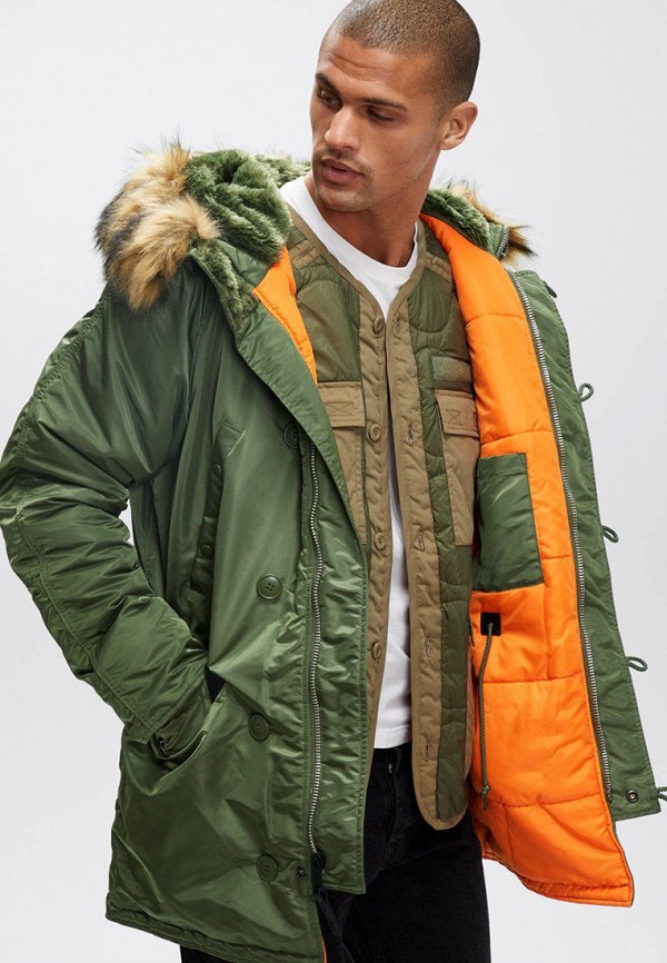 

Парка Alpha Industries, Хаки, Alpha Industries MP002XM1HL85