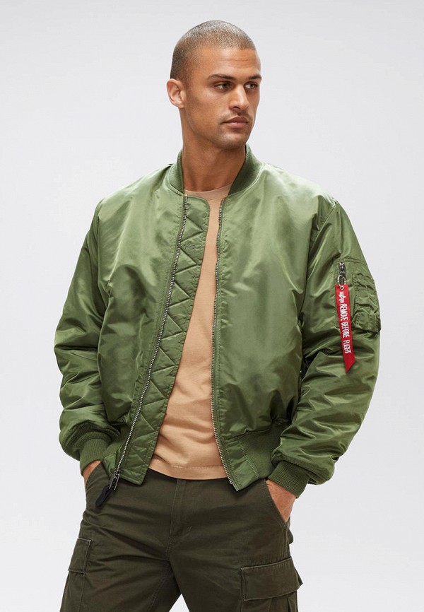 

Куртка утепленная Alpha Industries, Разноцветный, MA-1 Bllod Chit