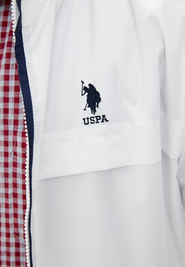Ветровка U.S. Polo Assn. цвет белый  Фото 4