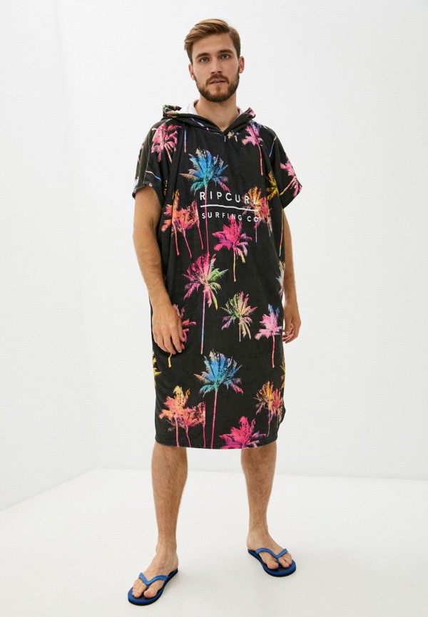 

Туника пляжная Rip Curl, Черный, MIX UP HOODED TOWEL
