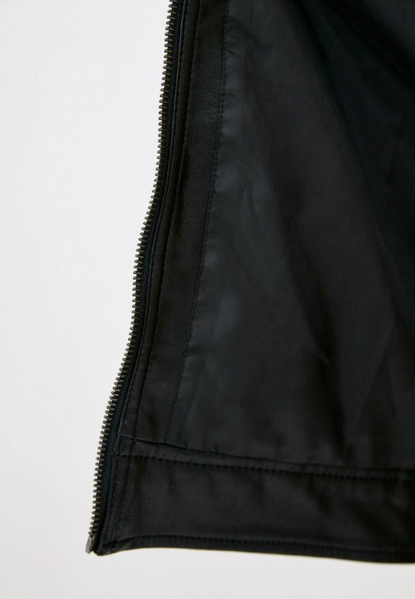 

Куртка кожаная Jack & Jones, Черный, Jack & Jones MP002XM1HN99