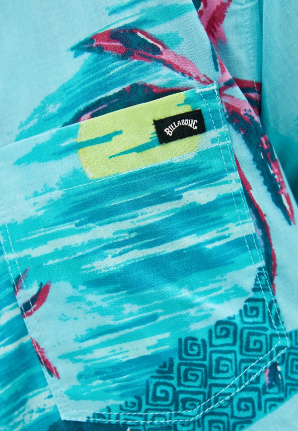 

Рубашка Billabong, Голубой, SUNDAYS FLORAL SS