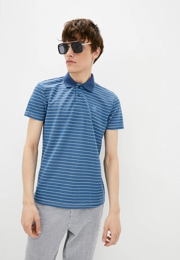 

Поло Pate, Синий