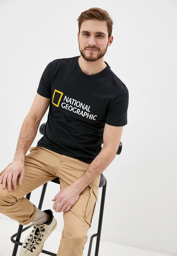 

Футболка National Geographic, Черный, Logo T-shirt