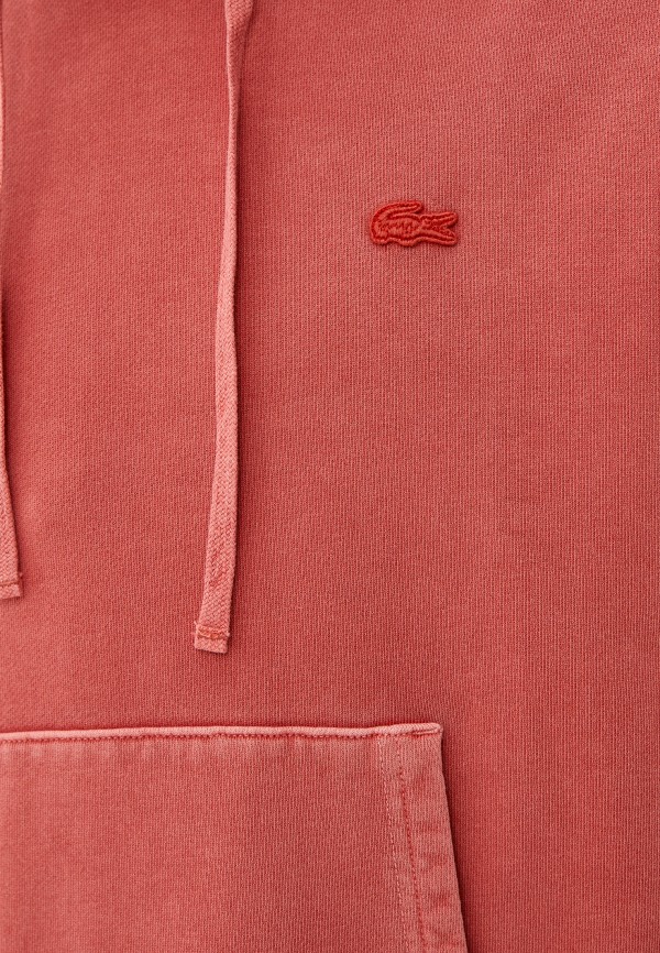 Худи Lacoste цвет красный  Фото 4