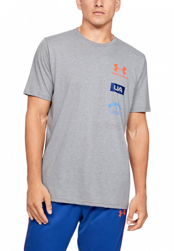 

Футболка спортивная Under Armour, Серый