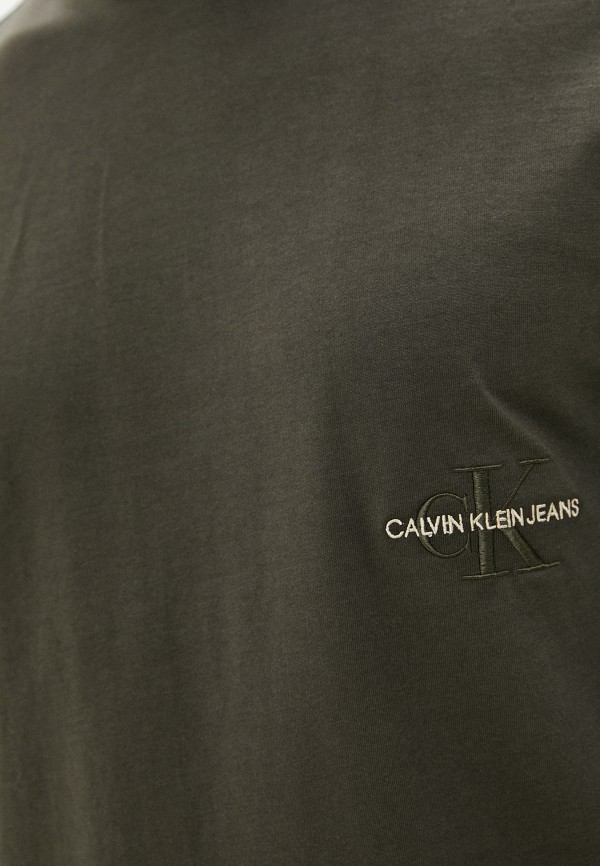 Водолазка Calvin Klein Jeans цвет хаки  Фото 4