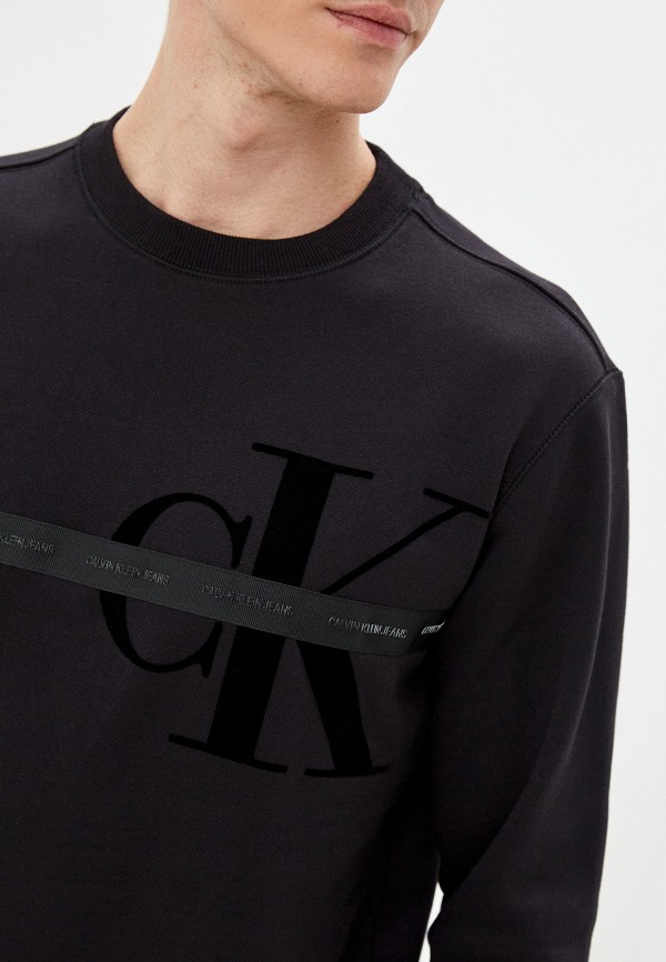 Свитшот Calvin Klein Jeans цвет черный  Фото 4