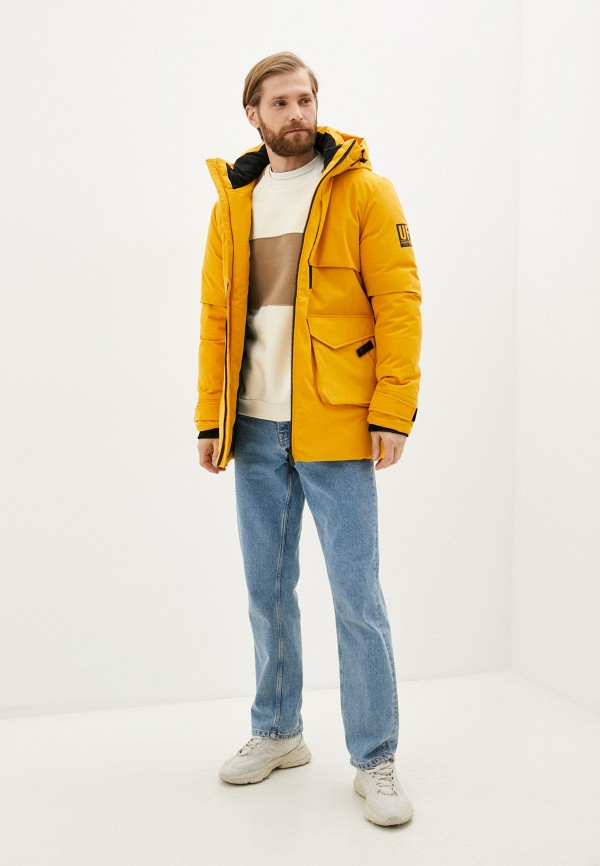 Куртка утепленная Urban Fashion for Men цвет желтый  Фото 2