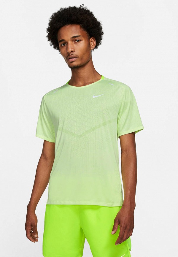 

Футболка спортивная Nike, Зеленый, Nike MP002XM1HR48