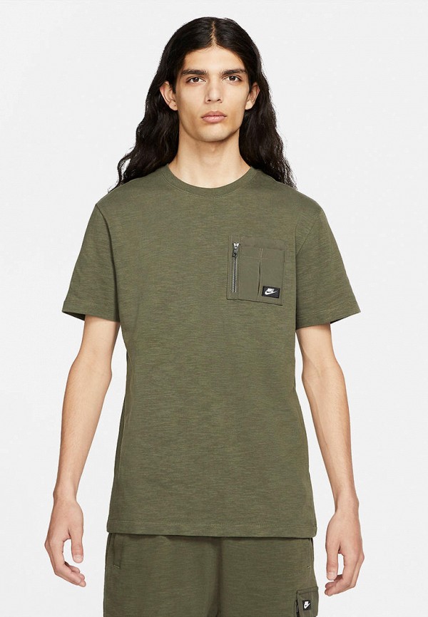 

Футболка спортивная Nike, Хаки, M NSW ME TOP SS LTWT ESSNTL