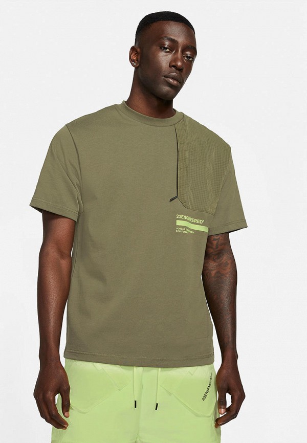 

Футболка спортивная Nike, Хаки, Nike MP002XM1HR4C